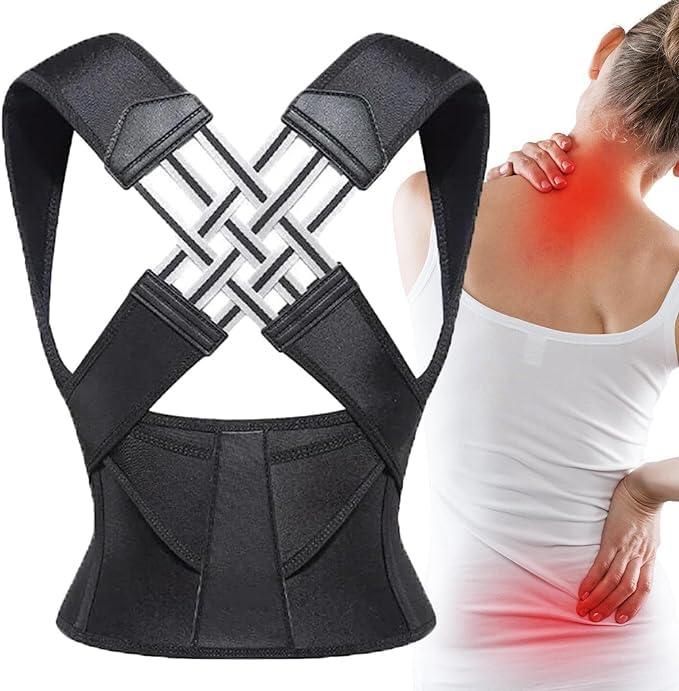 Adjustable Back Posture Corrector/ Slouching Relieve Pain Belt for Women Men