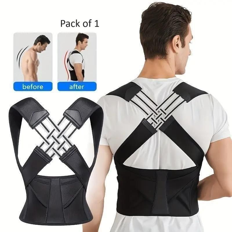 Adjustable Back Posture Corrector/ Slouching Relieve Pain Belt for Women Men